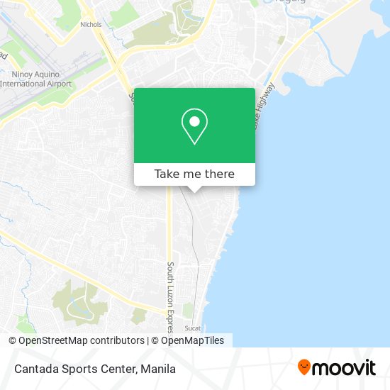 Cantada Sports Center map