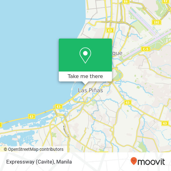 Expressway (Cavite) map