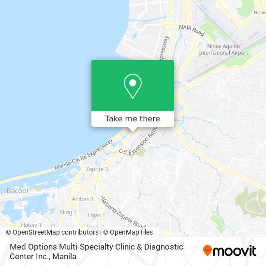 Med Options Multi-Specialty Clinic & Diagnostic Center Inc. map