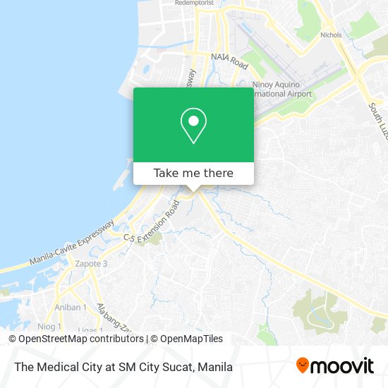 The Medical City at SM City Sucat map