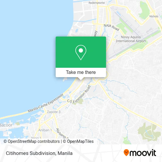 Citihomes Subdivision map