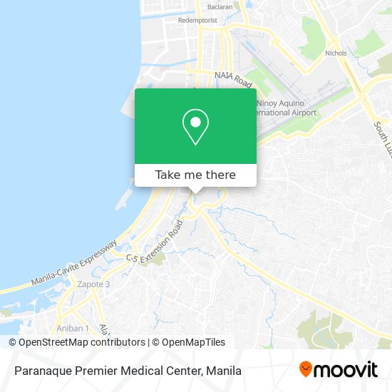 Paranaque Premier Medical Center map