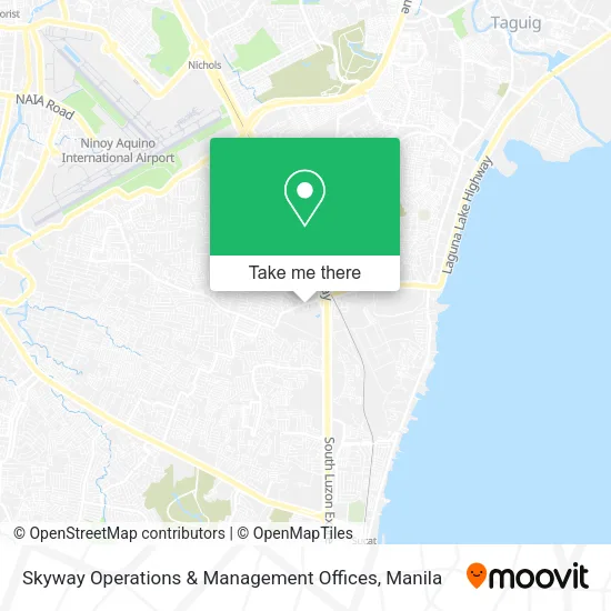 Skyway Operations & Management Offices map