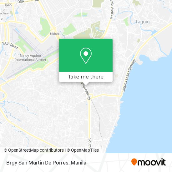 Brgy San Martin De Porres map