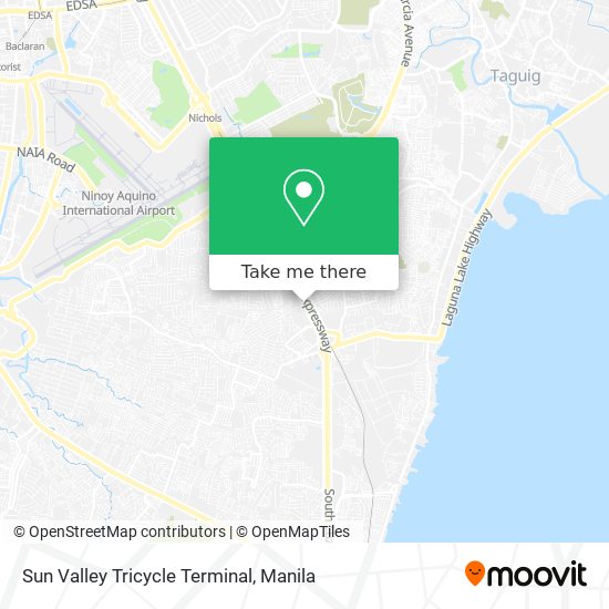 Sun Valley Tricycle Terminal map