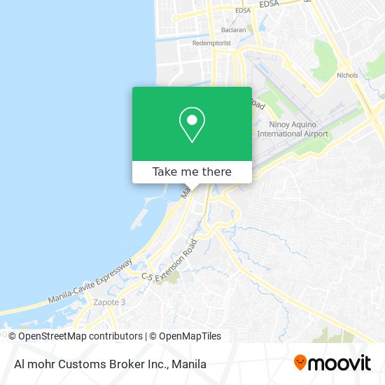 Al mohr Customs Broker Inc. map