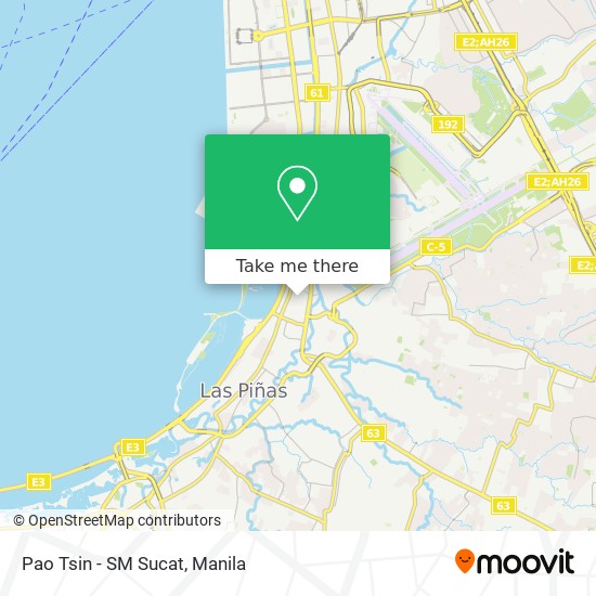 Pao Tsin - SM Sucat map