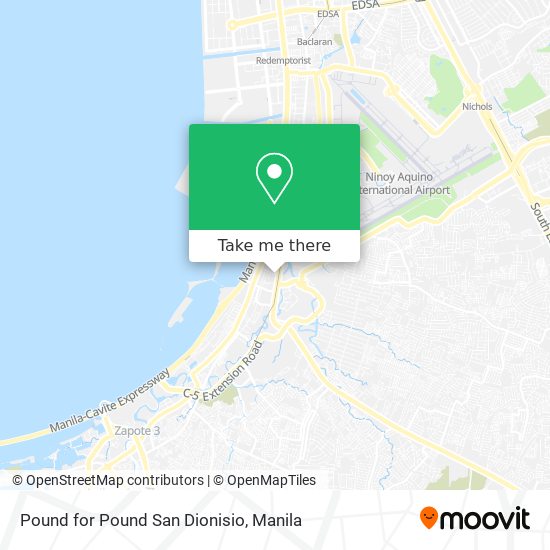 Pound for Pound San Dionisio map