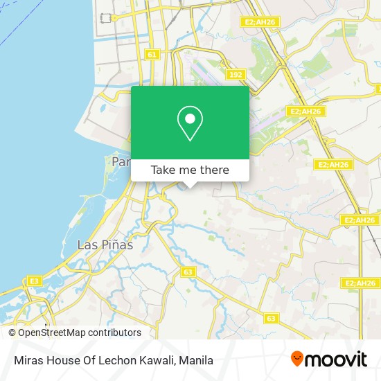 Miras House Of Lechon Kawali map