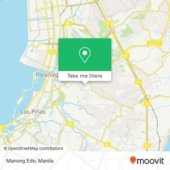 Manong Edo map
