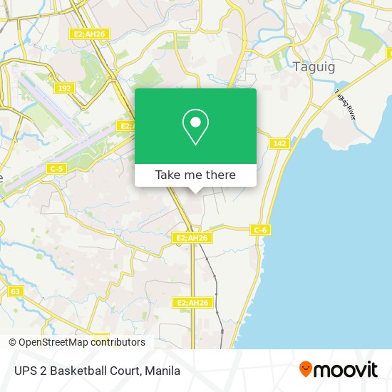 UPS 2 Basketball Court map
