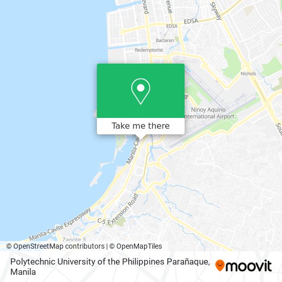 Polytechnic University of the Philippines Parañaque map