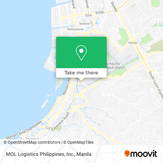 MOL Logistics Philippines, Inc. map