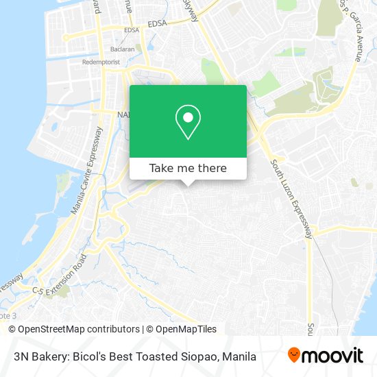 3N Bakery: Bicol's Best Toasted Siopao map