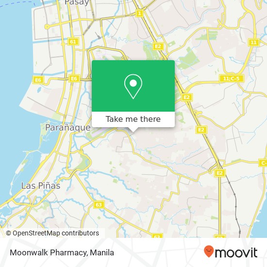 Moonwalk Pharmacy map