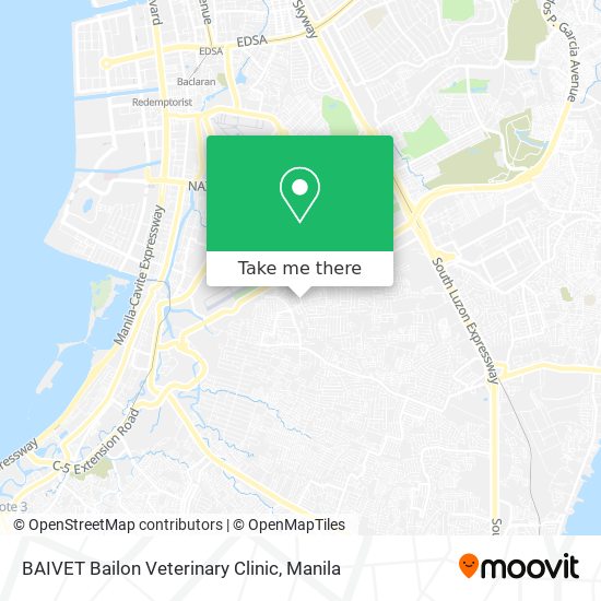 BAIVET Bailon Veterinary Clinic map