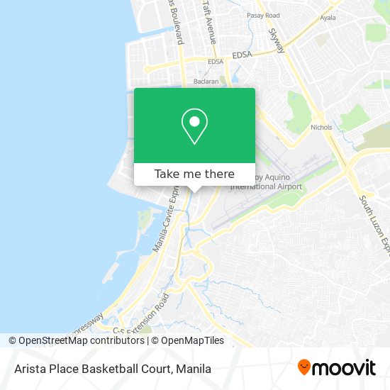 Arista Place Basketball Court map