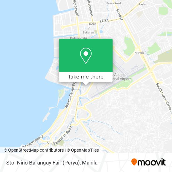 Sto. Nino Barangay Fair (Perya) map
