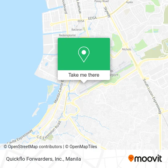 Quickflo Forwarders, Inc. map