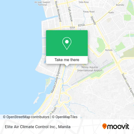 Elite Air Climate Control Inc. map