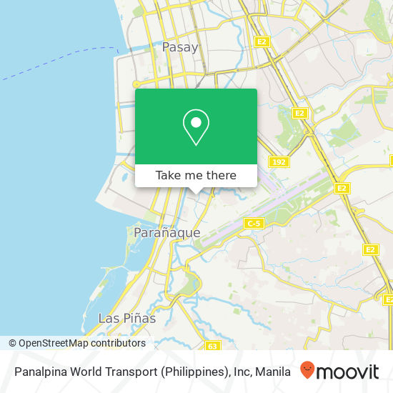 Panalpina World Transport (Philippines), Inc map
