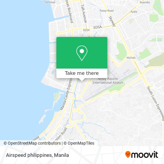 Airspeed philippines map