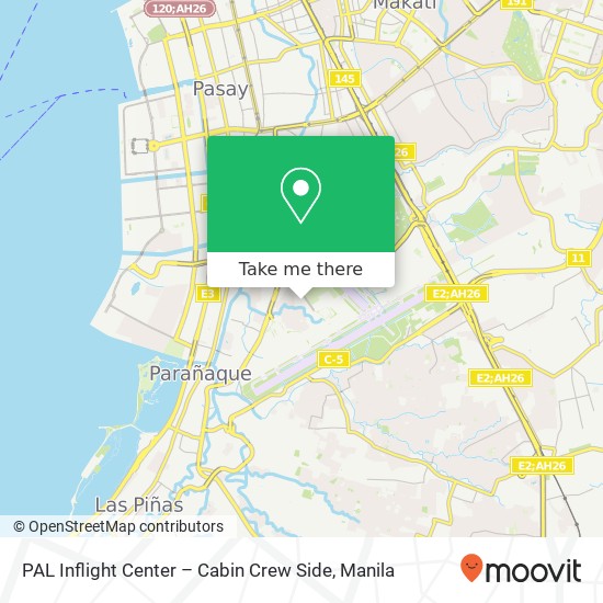 PAL Inflight Center – Cabin Crew Side map