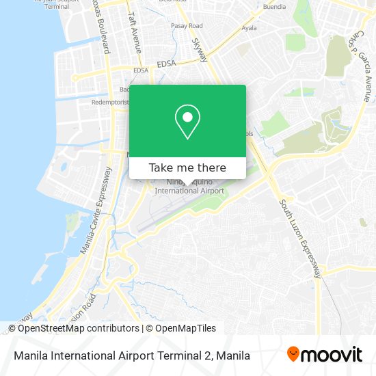 Manila International Airport Terminal 2 map