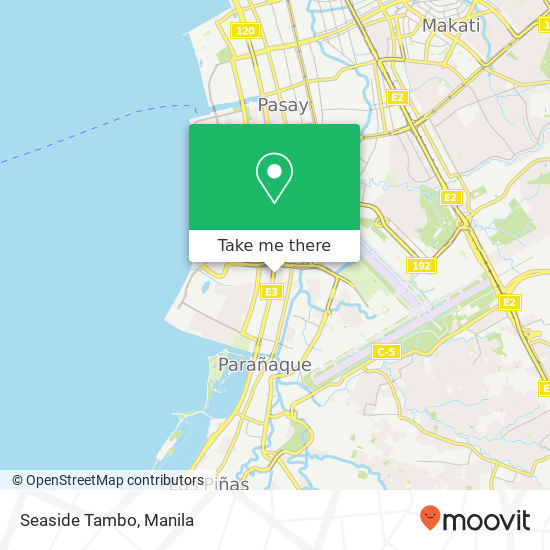 Seaside Tambo map