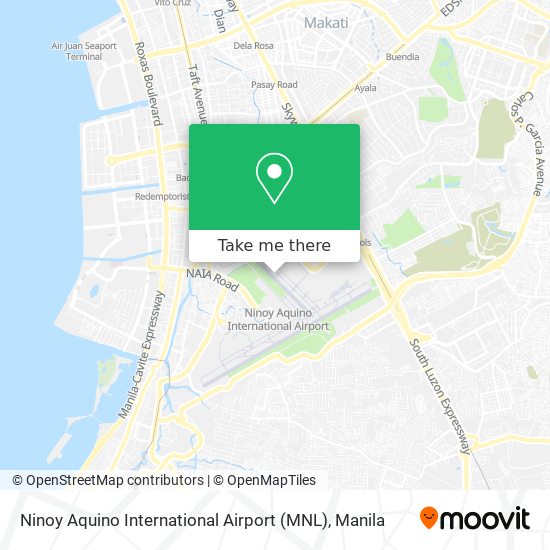 Ninoy Aquino International Airport (MNL) map