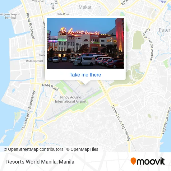 Resorts World Manila Map How To Get To Resorts World Manila In Manila By Bus Or Train?