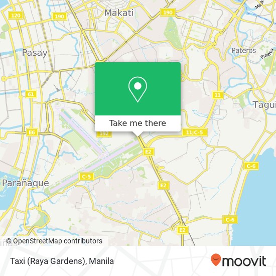 Taxi (Raya Gardens) map