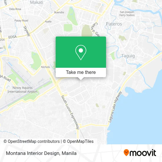 Montana Interior Design map