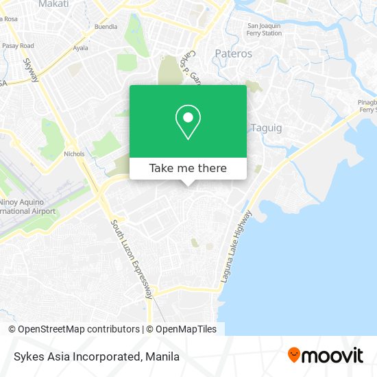 Sykes Asia Incorporated map