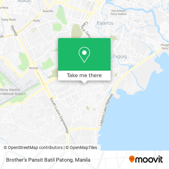 Brother's Pansit Batil Patong map