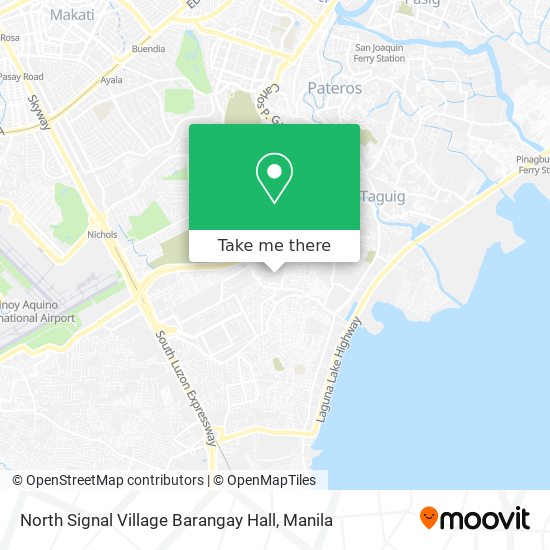 North Signal Village Barangay Hall map