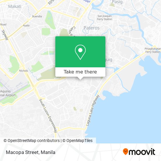 Macopa Street map