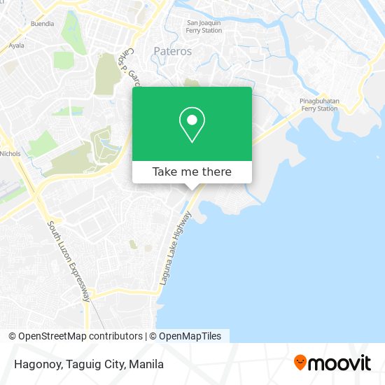 Hagonoy, Taguig City map