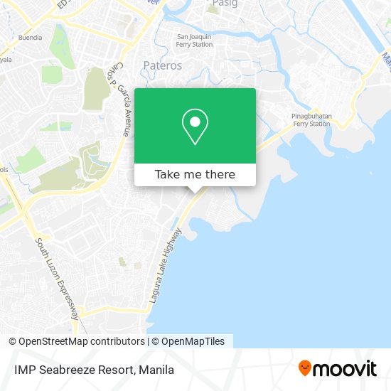IMP Seabreeze Resort map