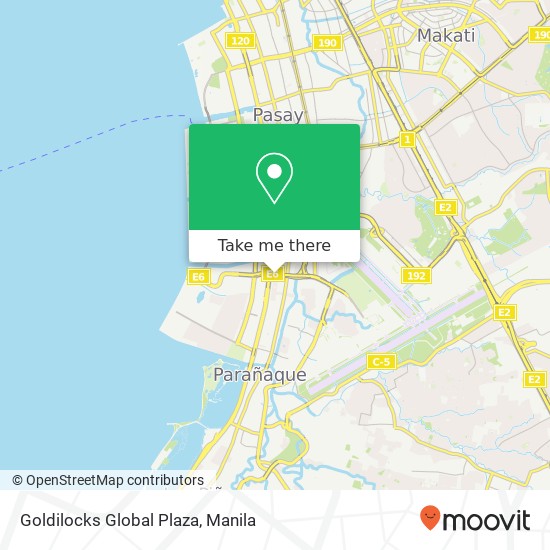 Goldilocks Global Plaza map