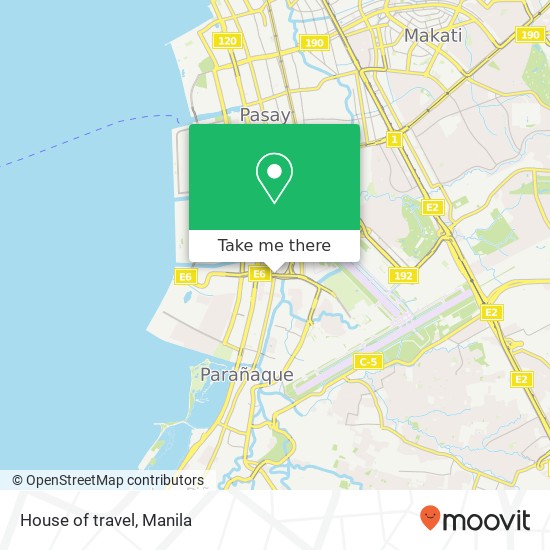 House of travel map