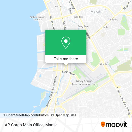 AP Cargo Main Office map