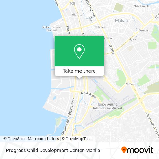 Progress Child Development Center map