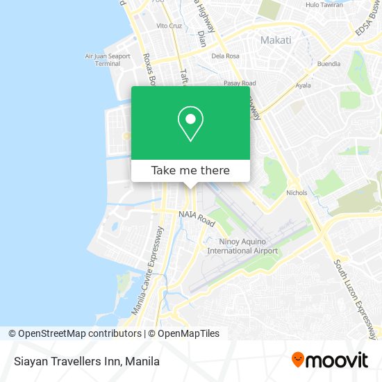 Siayan Travellers Inn map
