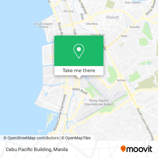Cebu Pacific Building map