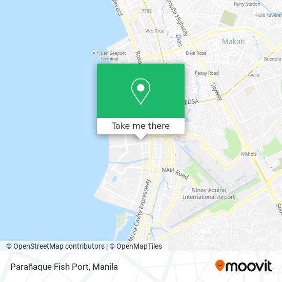 Parañaque Fish Port map