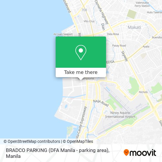 BRADCO PARKING (DFA Manila - parking area) map