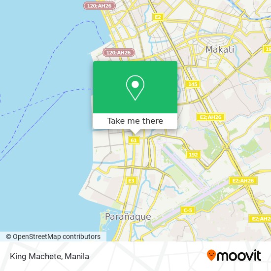 King Machete map