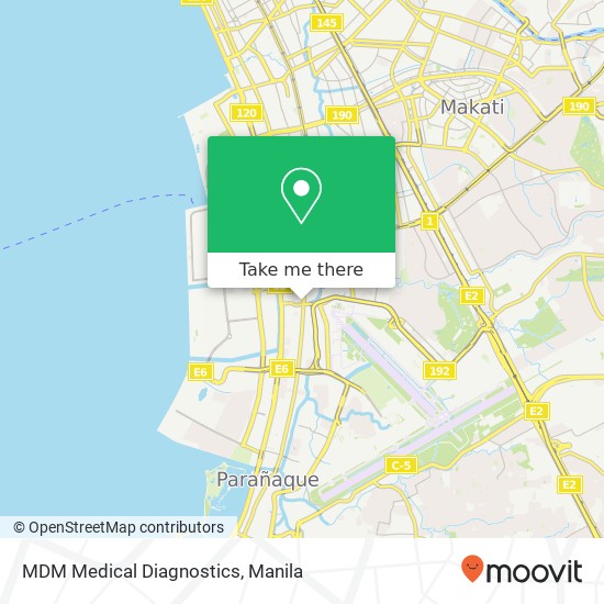 MDM Medical Diagnostics map
