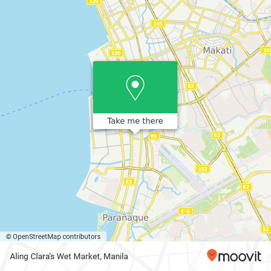 Aling Clara's Wet Market map